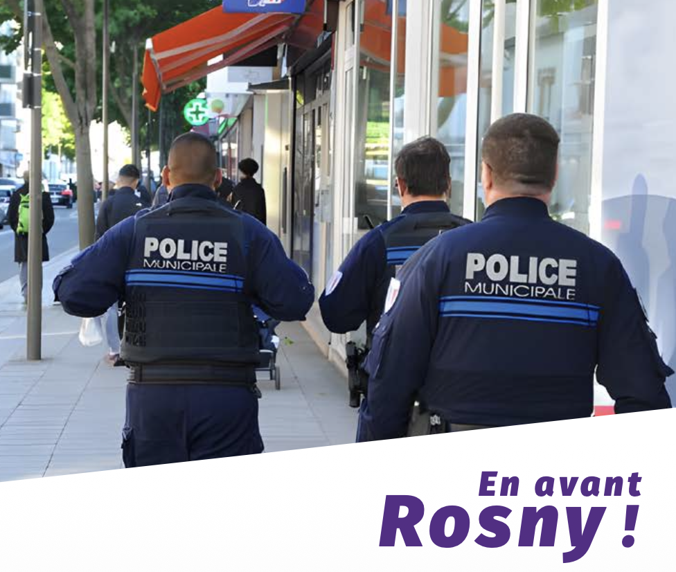 Sécurité à Rosny-sous-Bois – programme municipal 2026